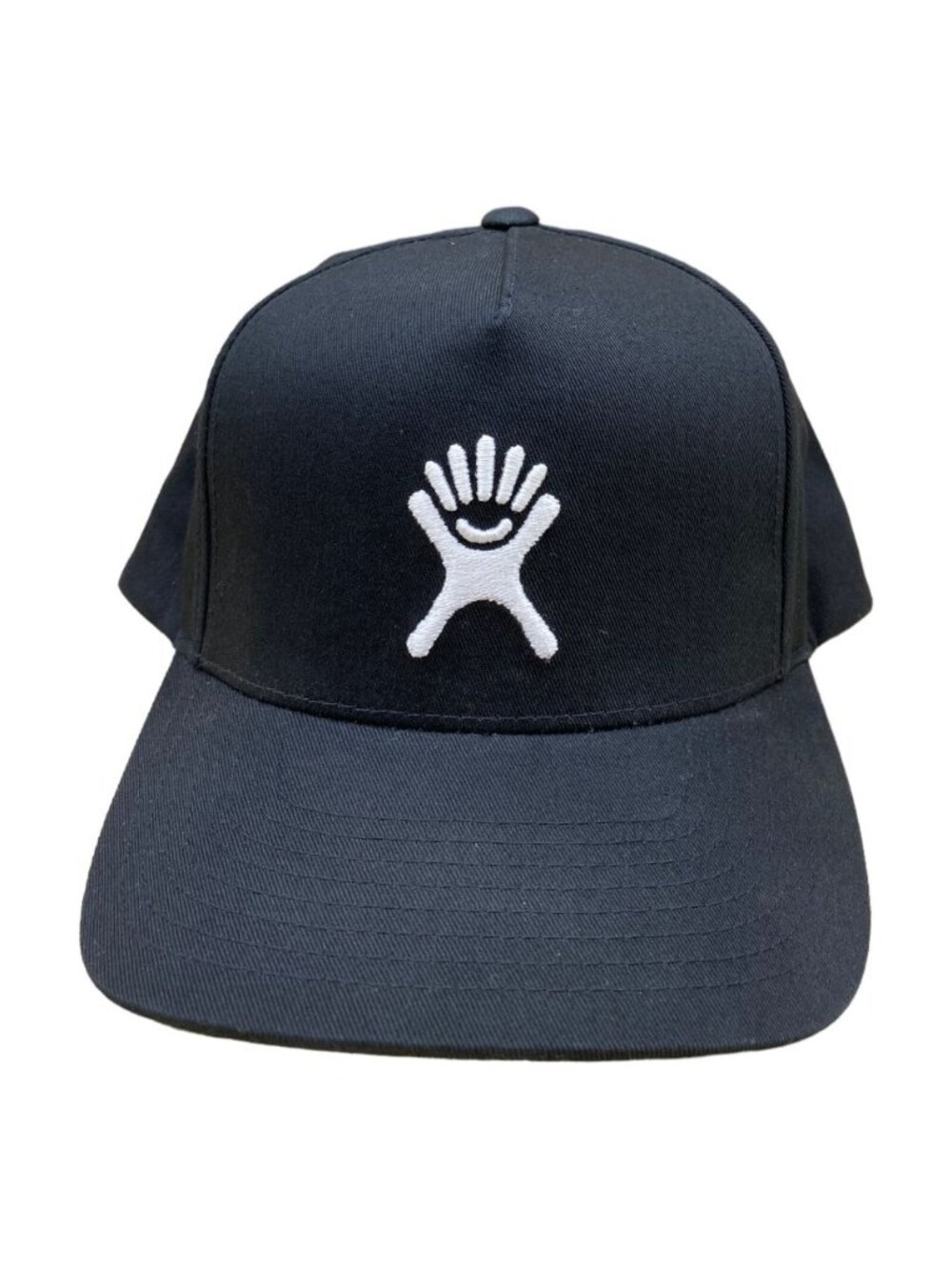 Hydro Flask Flex Fit Baseball Cap Hat Black Adjustable Snapback